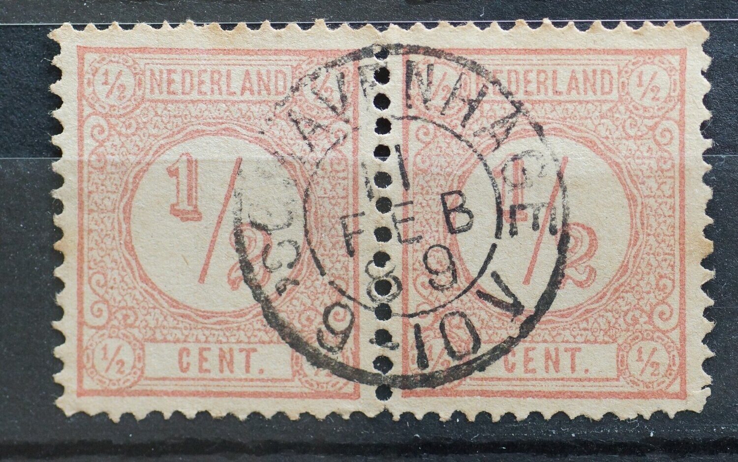 sGravenhage op NVPH 30 (paar)