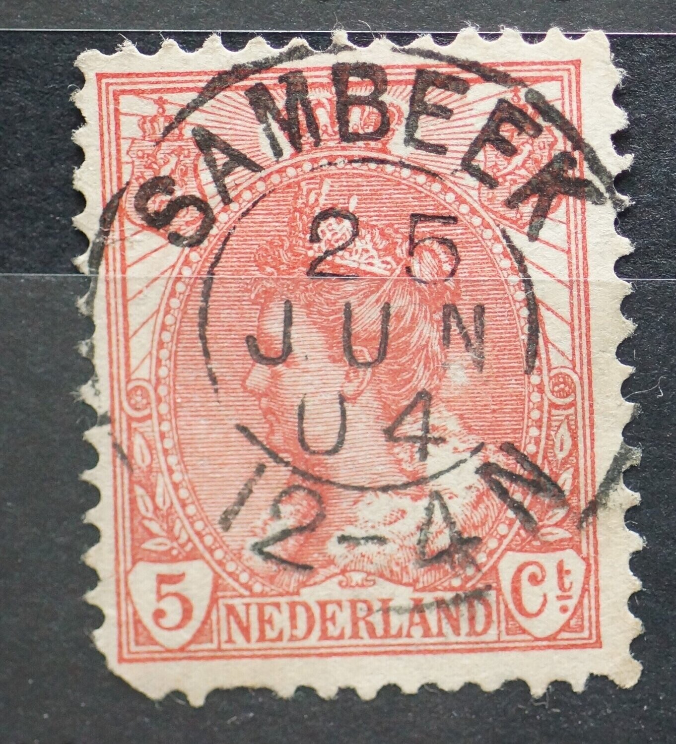 Sambeek op NVPH 60 (fraai)