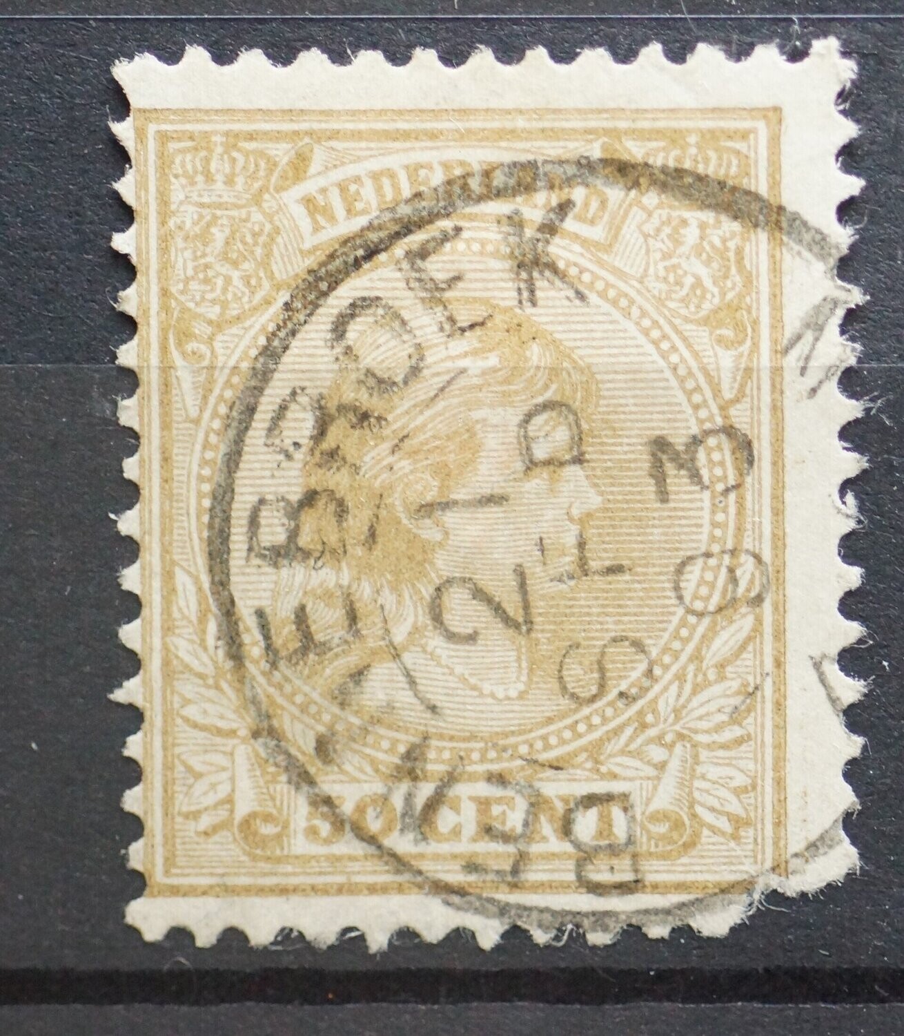Bennebroek op NVPH 43 (fraai)
