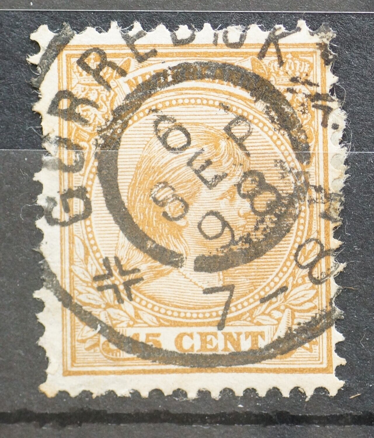 Gorredijk op NVPH 39 (fraai)