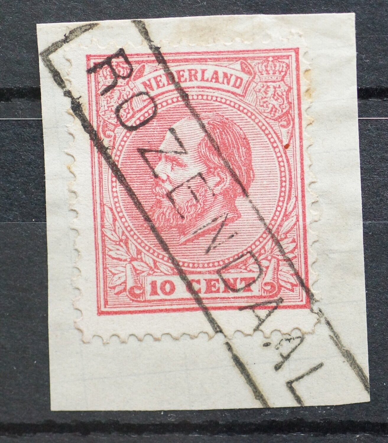 Haltestempel Rozendaal op NVPH 21