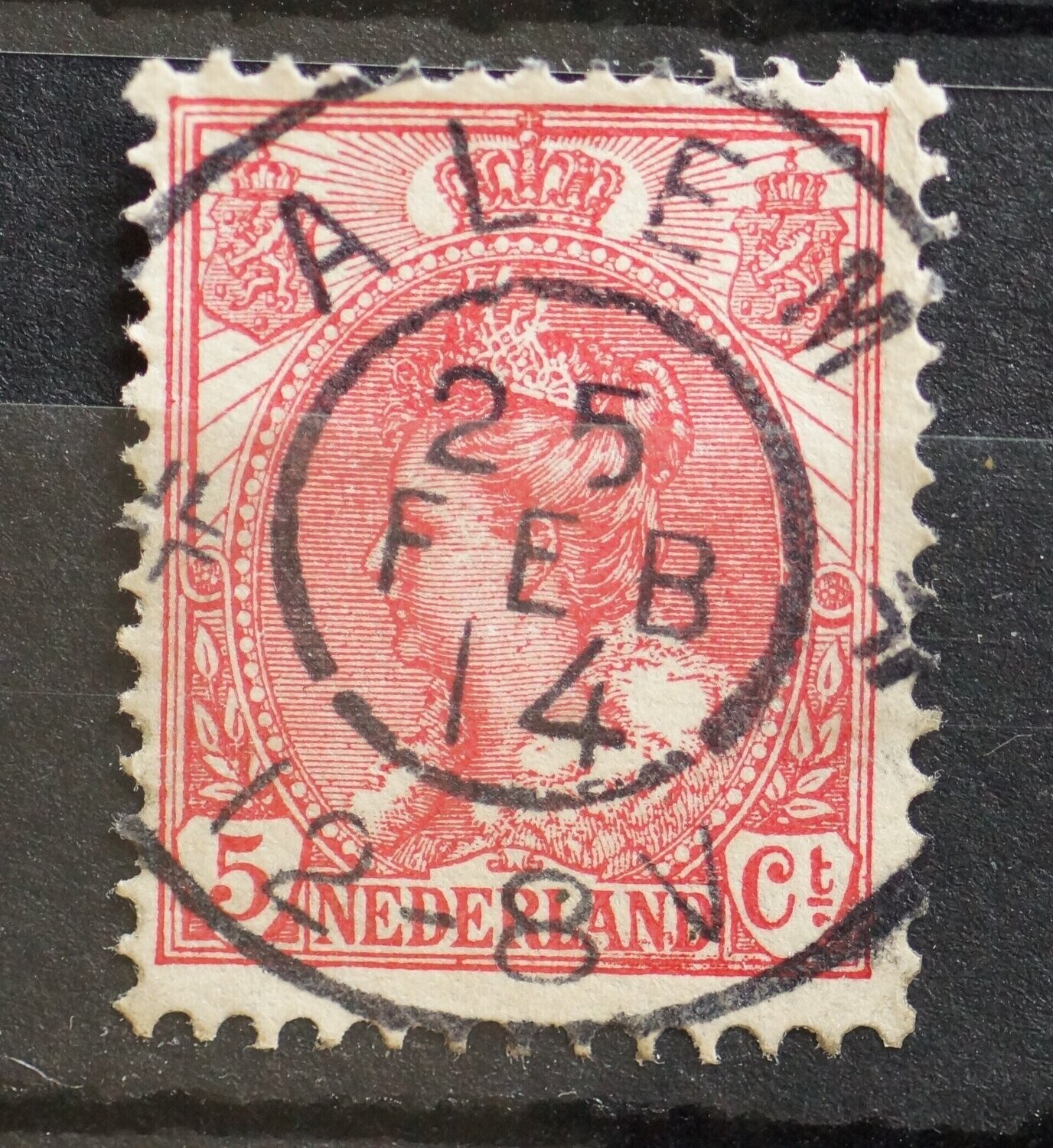 Alem op NVPH 60 - schaars