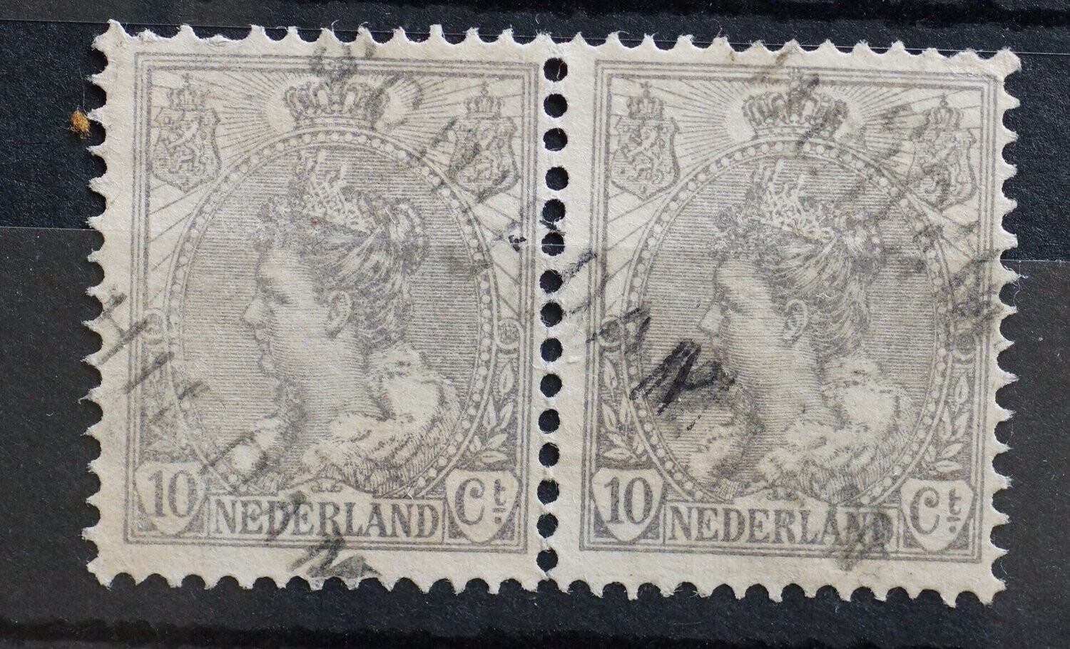Schiedam op NVPH 62 (paar)