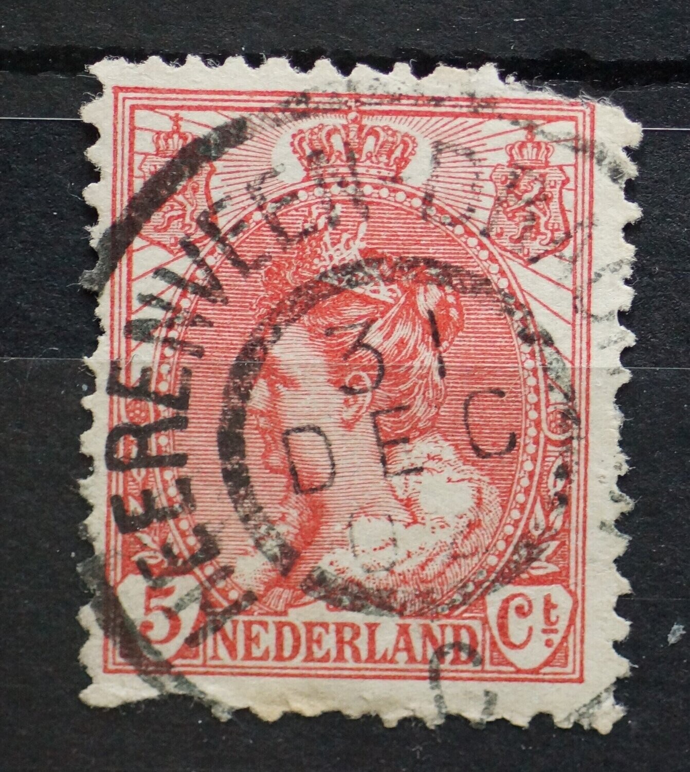 Heerenveen-Drachten C op NVPH 60 (fraai)