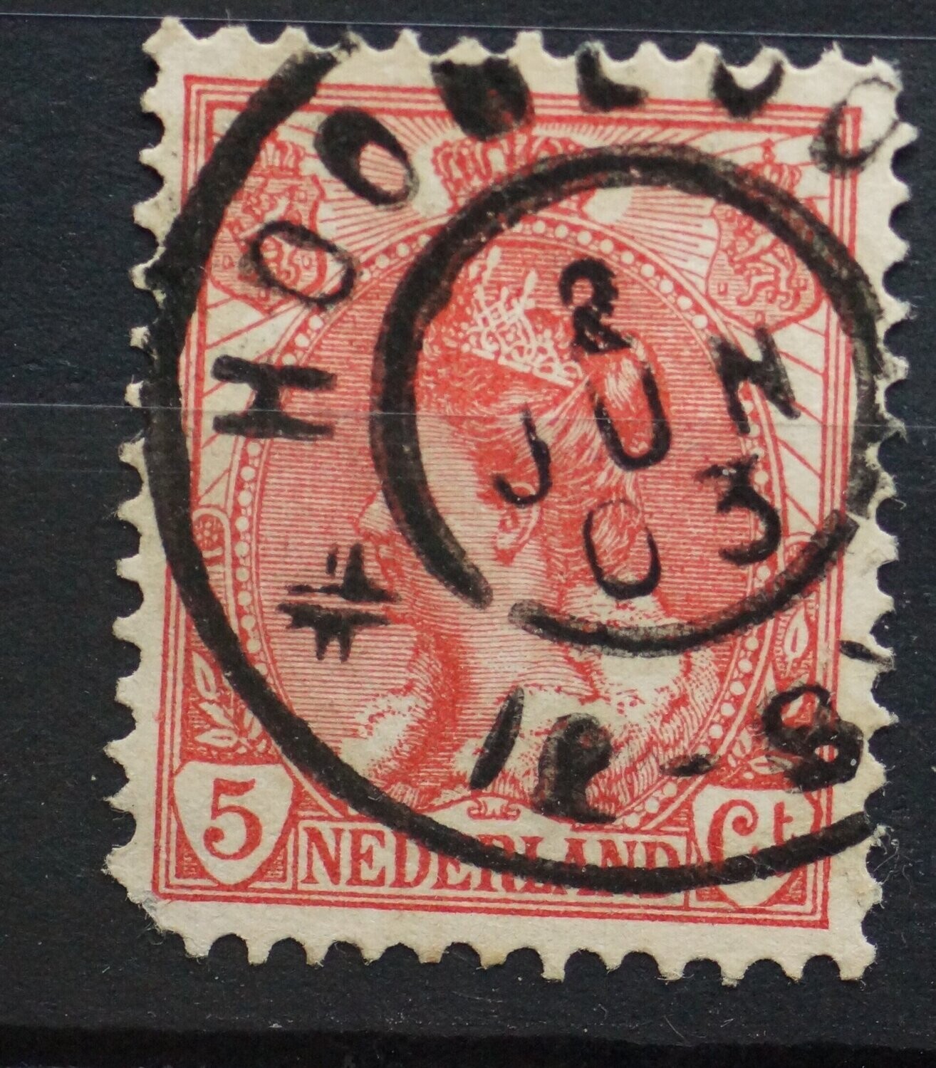Hoogloon op NVPH 60 (fraai)
