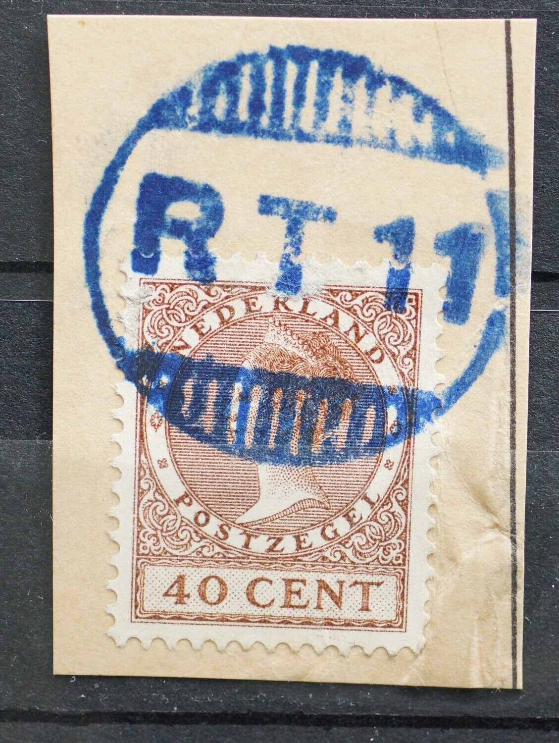 RT 11 (Rotterdam Bergweg) op NVPH 160