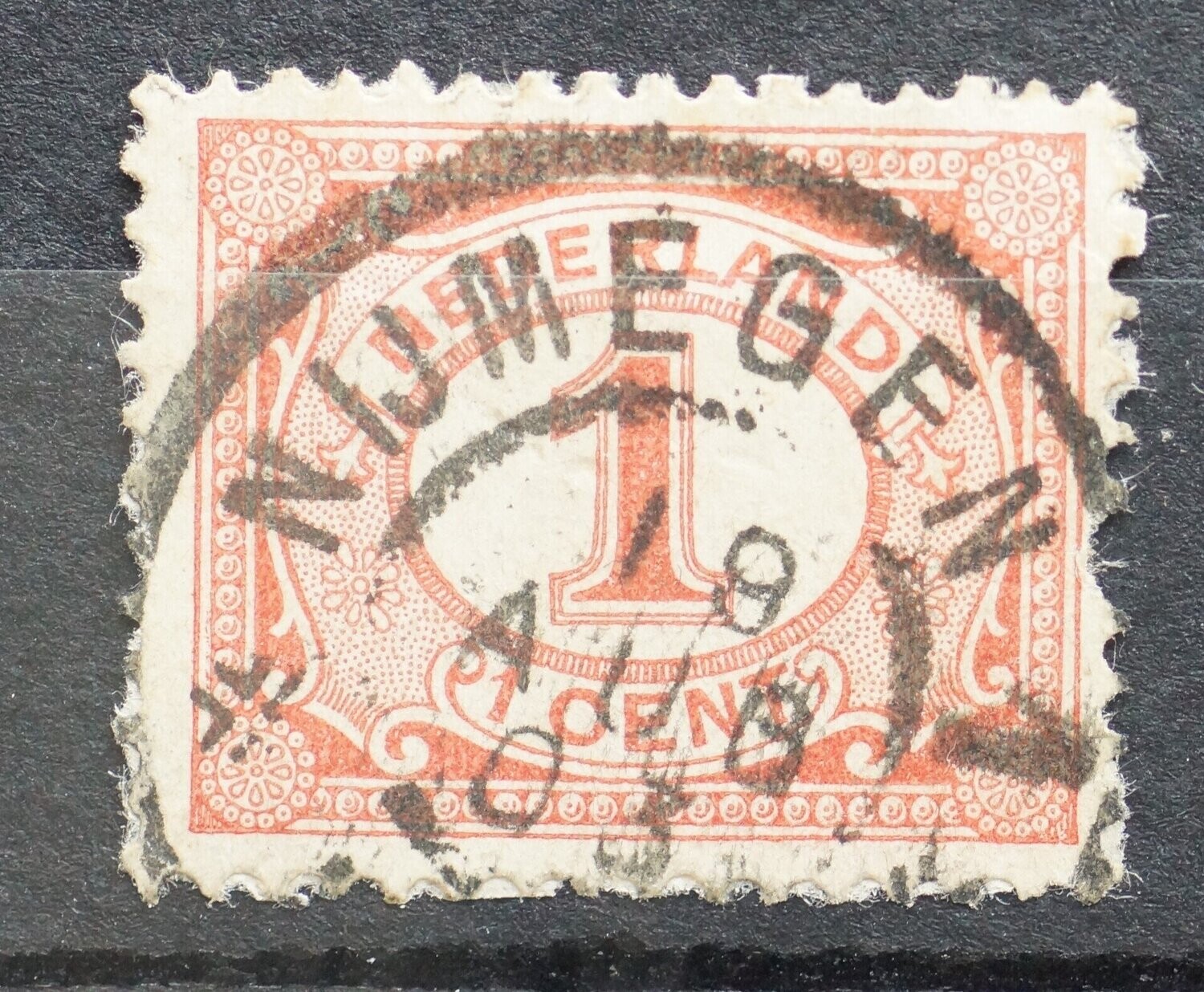 Nijmegen 1 op NVPH 51 (fraai)
