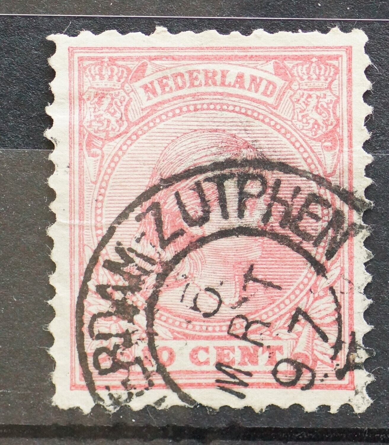 Amsterdam-Zutphen op NVPH 37
