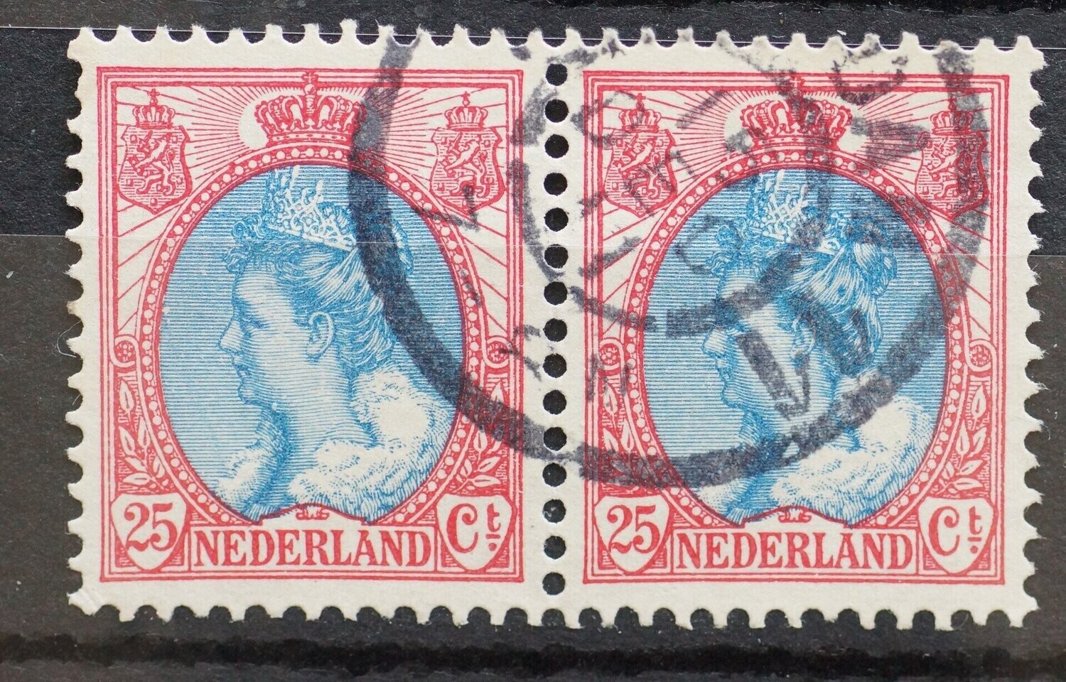 Amsterdam 11 op NVPH 71 (paar)