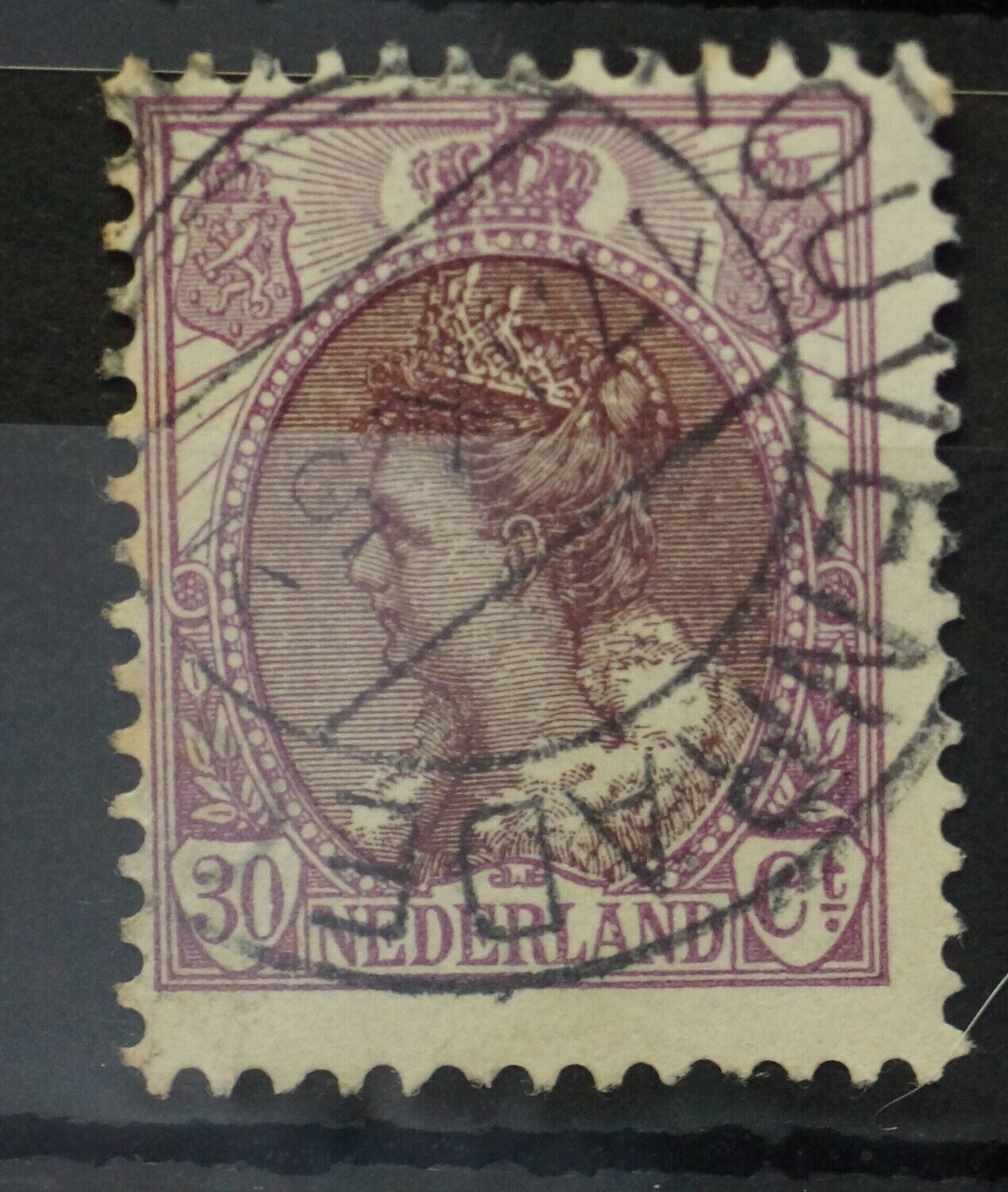 Kouvenrade (Lb.) op NVPH 72 - zeldzaam