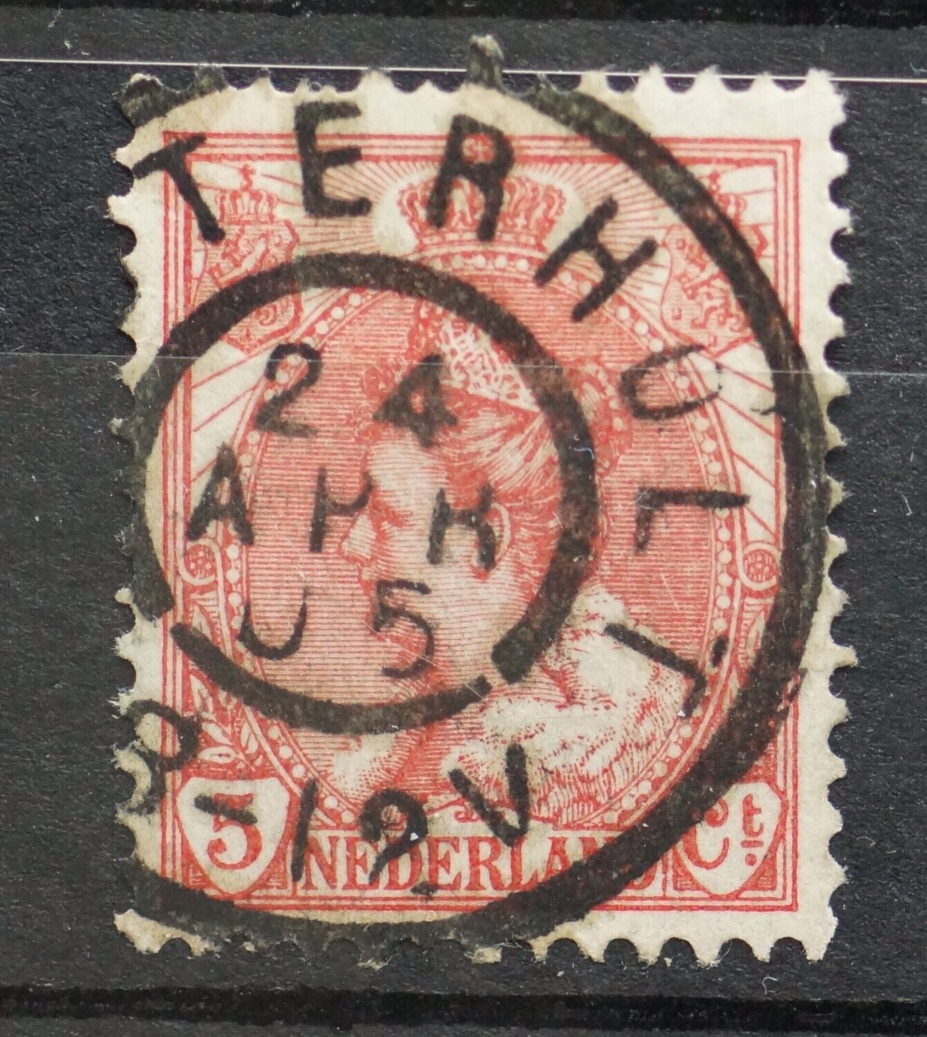 Posterholt op NVPH 60
