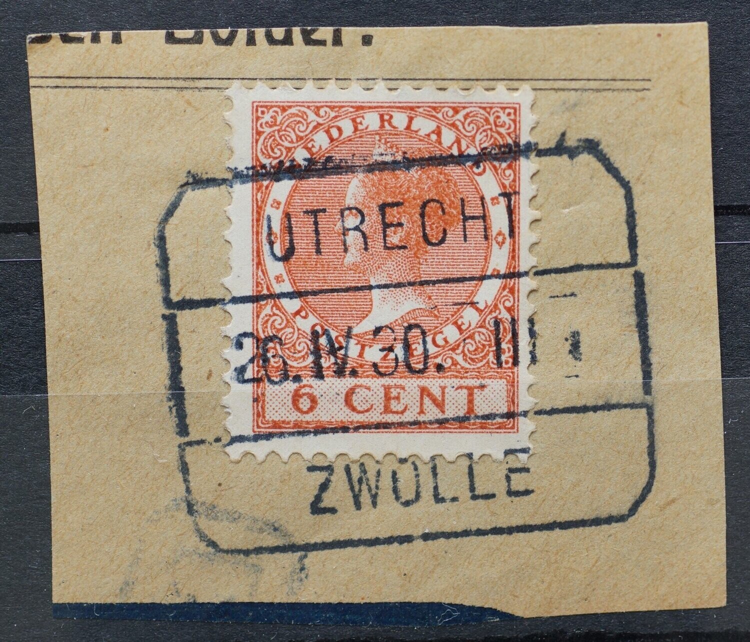 Utrecht - Zwolle III op NVPH 178