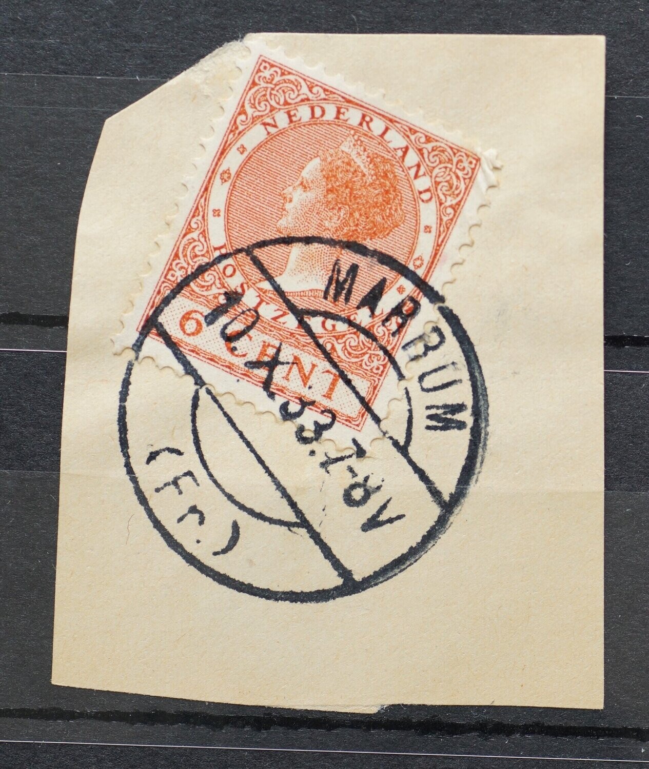 Marrum (Fr.) op NVPH 178 - Vrij schaars stempel!