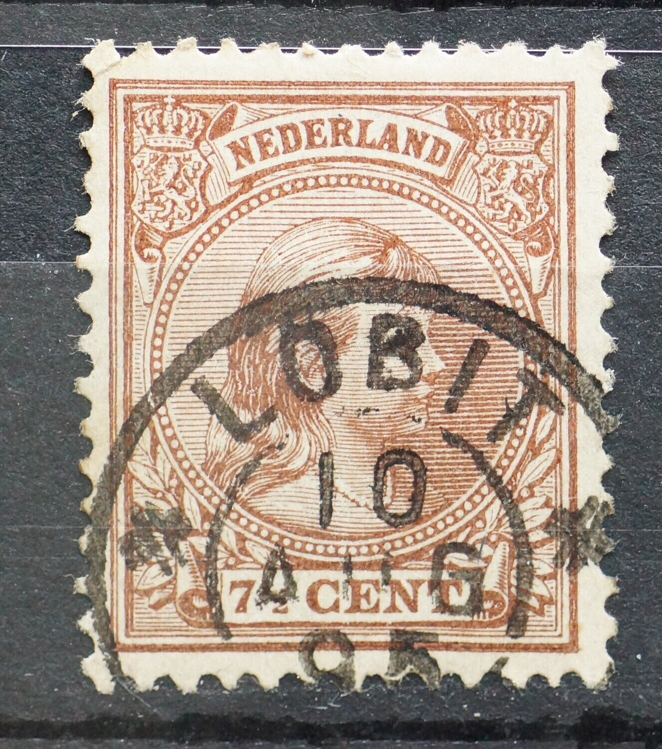 # Lobit # op NVPH 36 - vrij zeldzaam