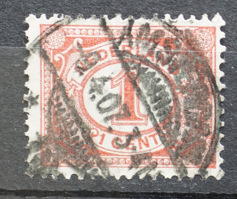 Amsterdam 10 op NVPH 51 Amsterdam 10 op NVPH 51