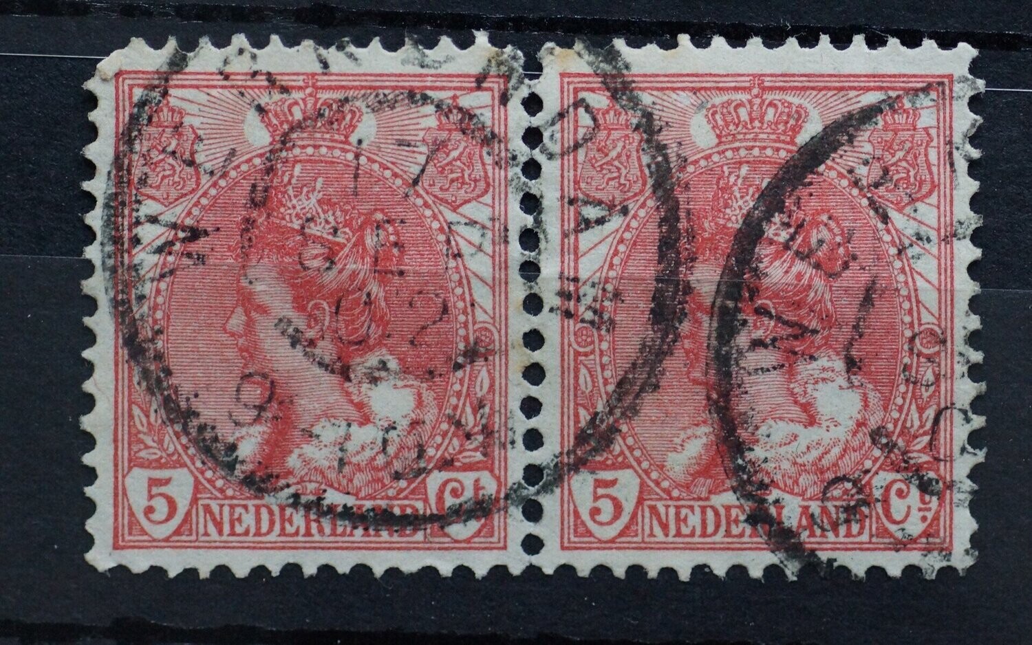 Werkendam op NVPH 60 (paar)