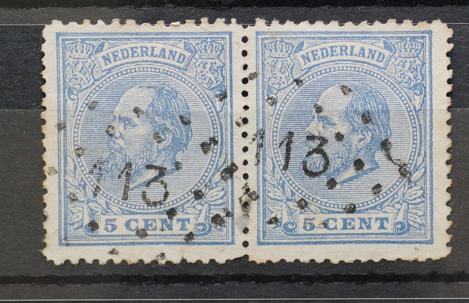 113 (Venlo) op NVPH 19 (paar)