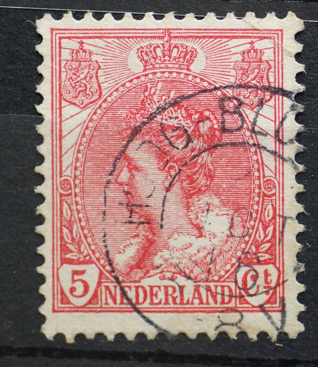 Hoog-Blokland op NVPH 60 (1916)