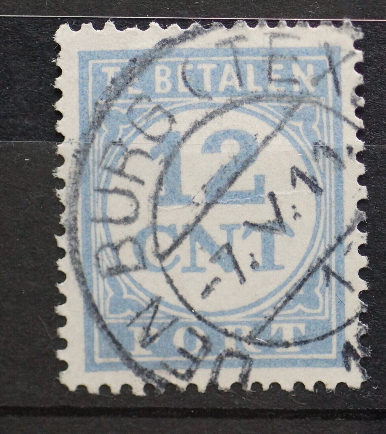 Den Burg (Texel) 1 op NVPH P76
