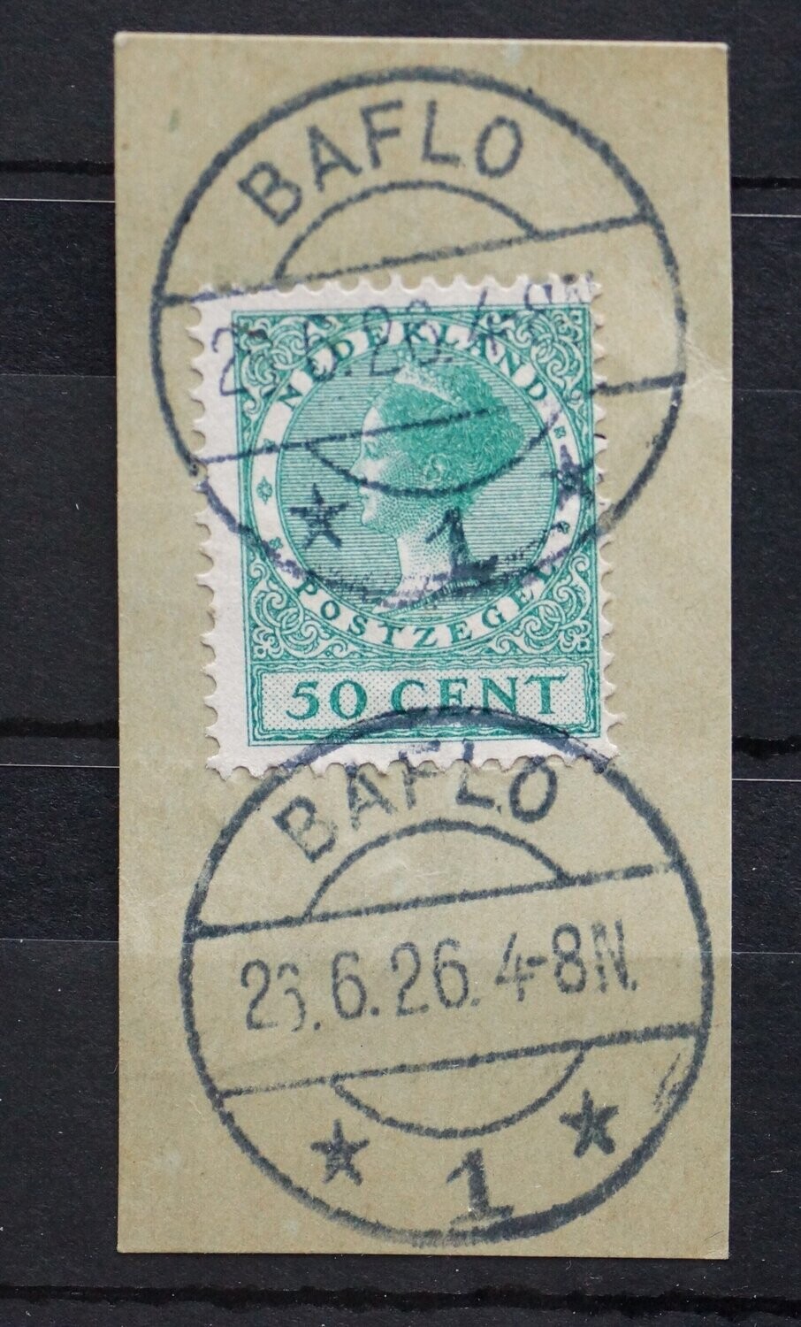 Baflo 1 op NVPH 197