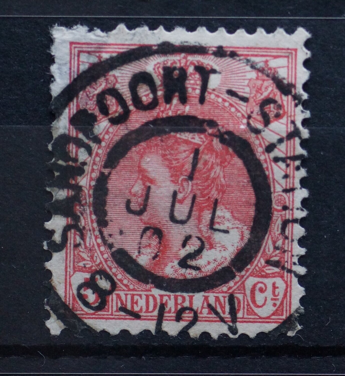 Sandpoort-Station op NVPH 60