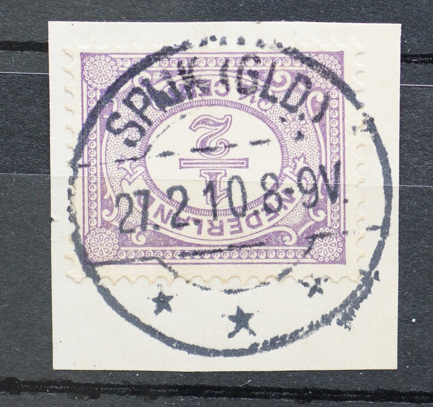 Spijk (Gld.) op NVPH 50 - schaars