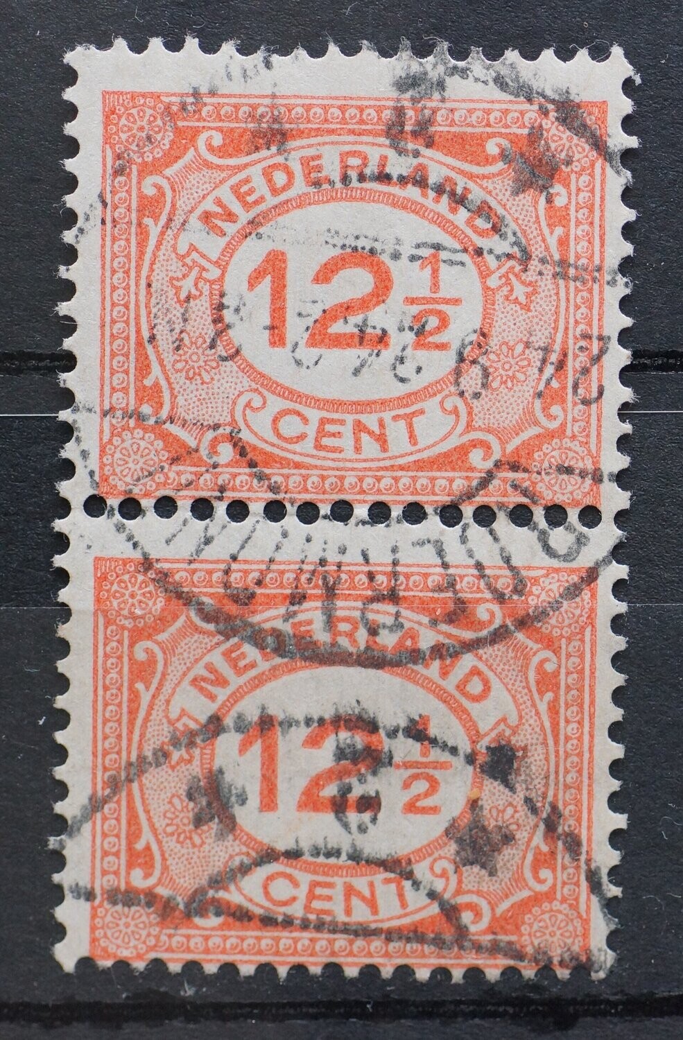Rotterdam 2 op NVPH 108 (paar)