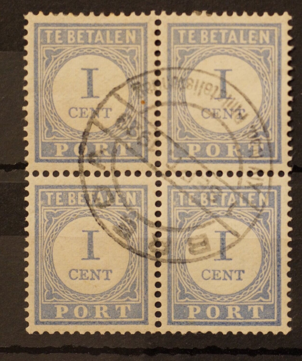 Gelegenheidsstempel 14e Ned. Philatelistendag op NVPH P45 (blok)