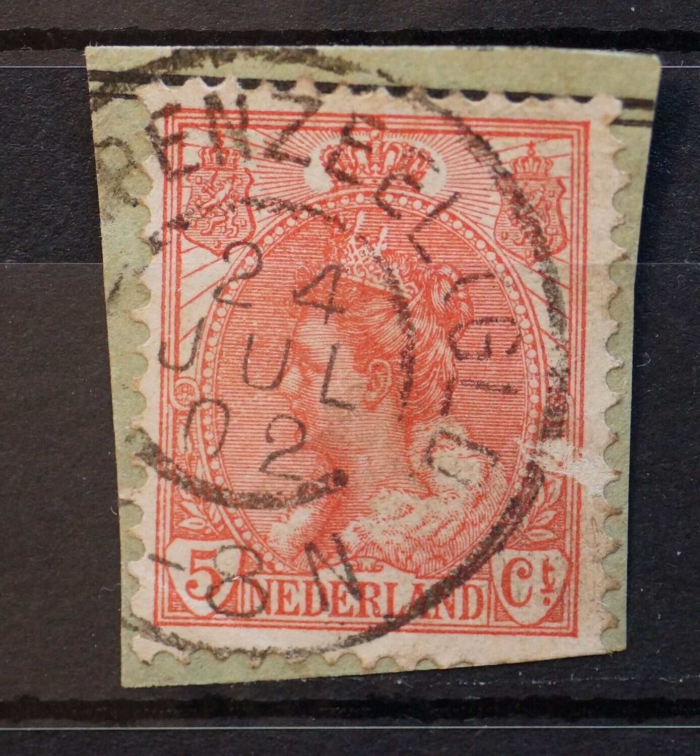 Scherpenzeel (Gld.) op NVPH 60 (fraai)
