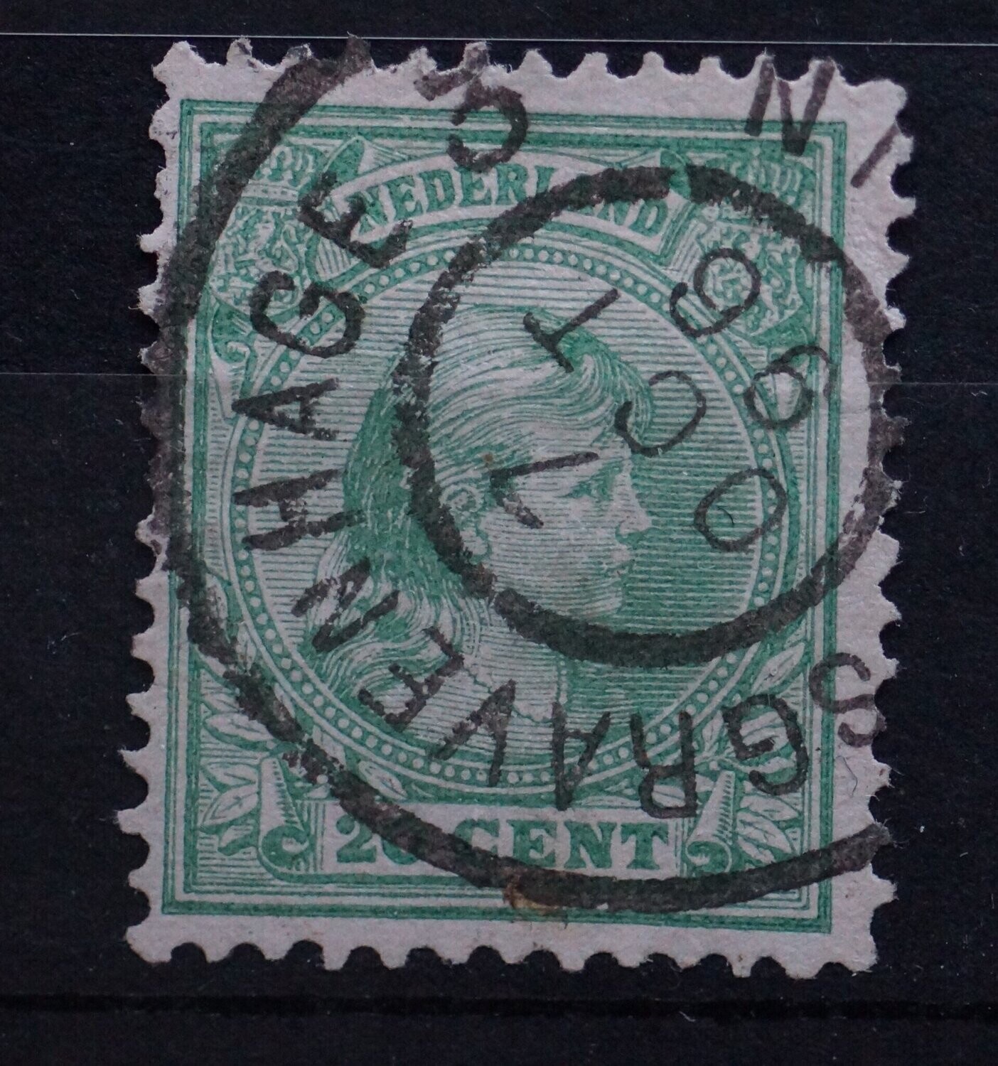 sGravenhage 3 (klein) op NVPH 40