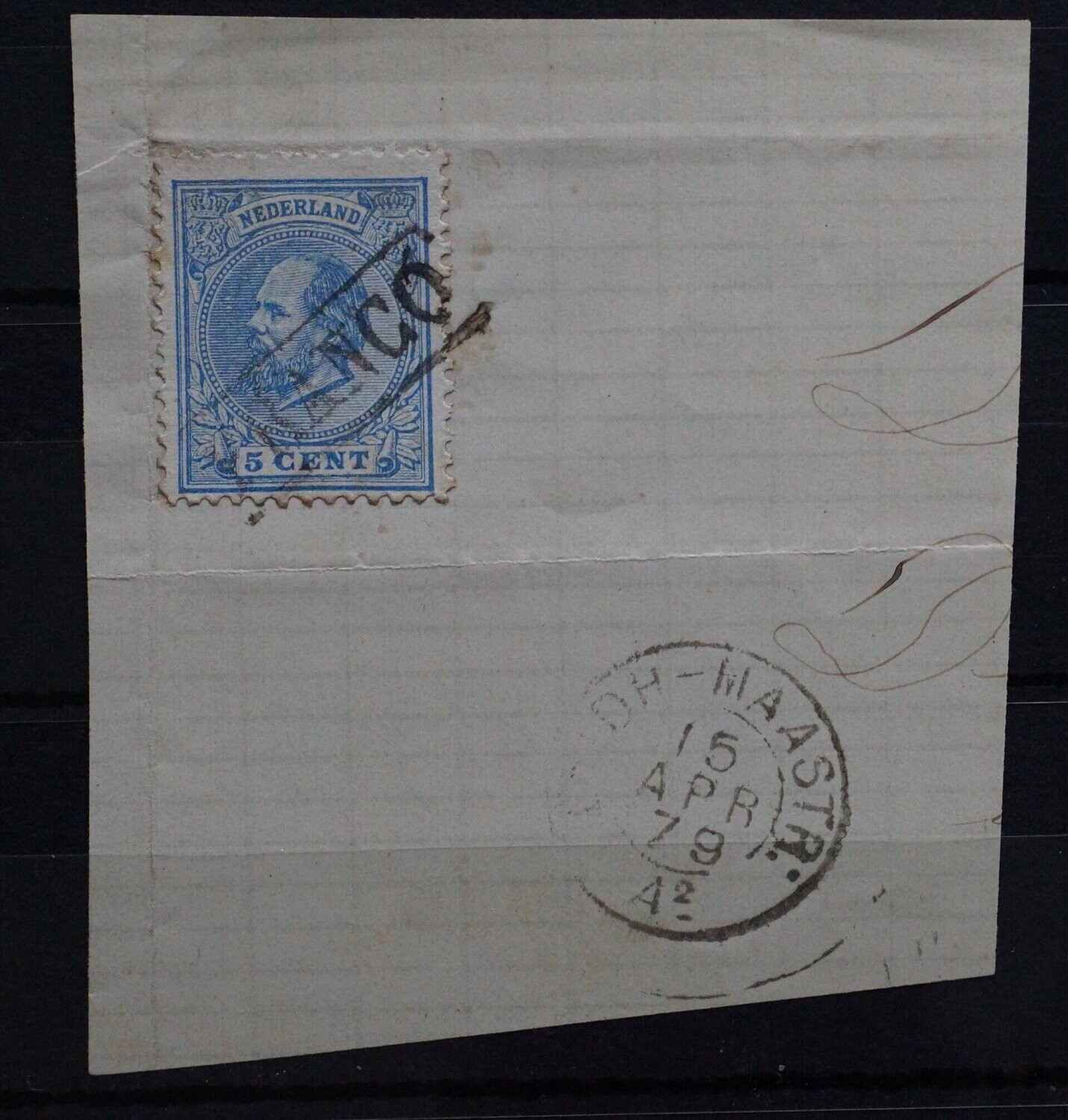 Eindh-Maastr: A2 op fragment met NVPH 19