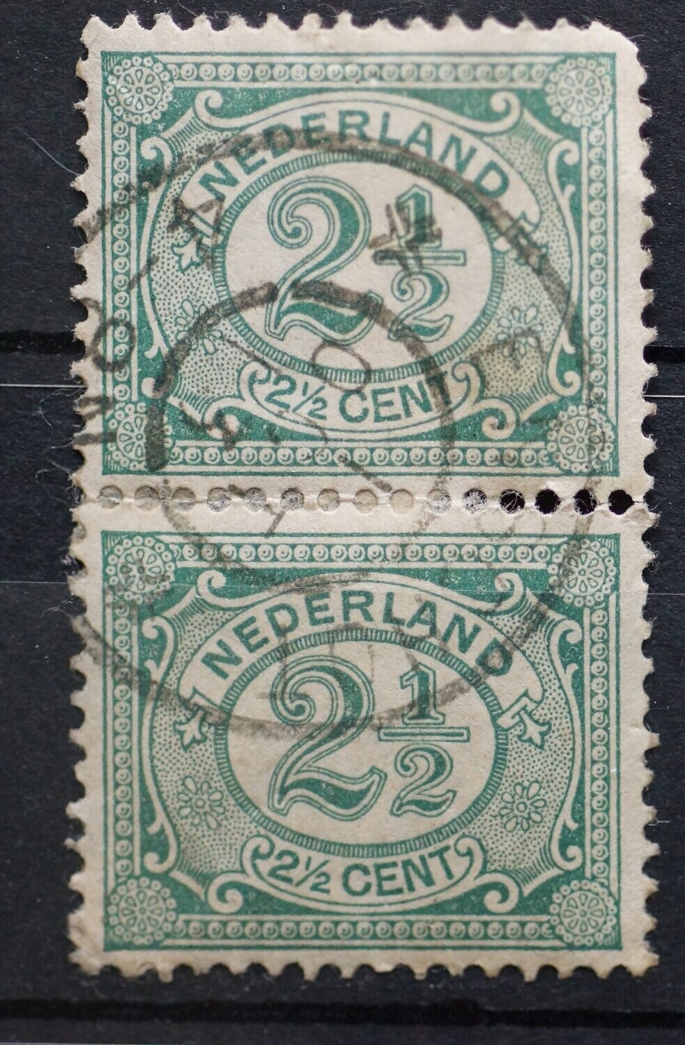 Enschot op NVPH 55 (paar)