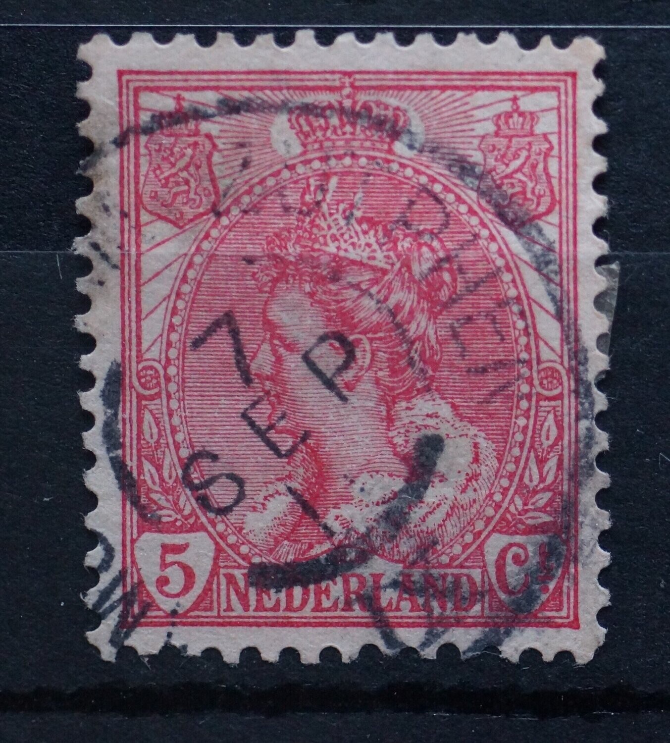 Amsterdam-Zutphen IX op NVPH 60