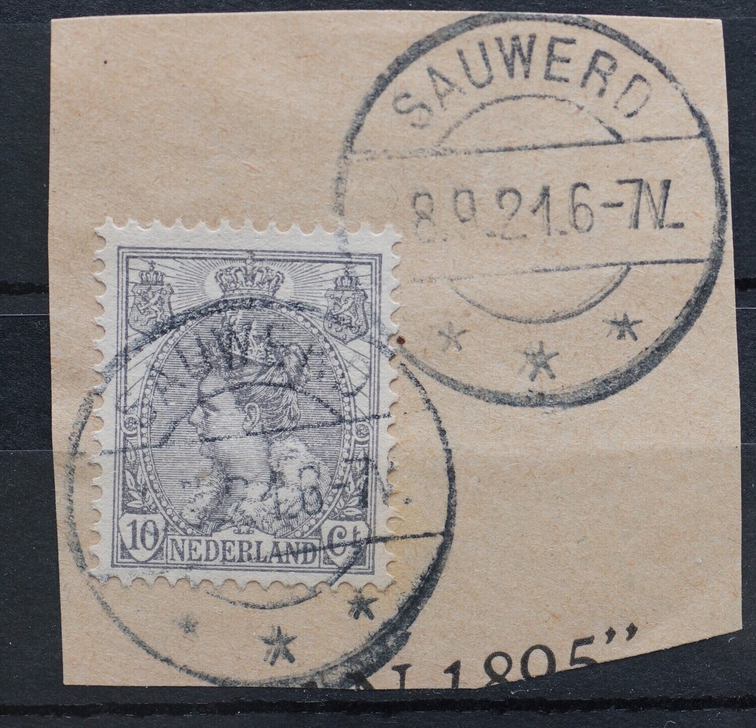 Sauwerd op NVPH 62 - vrij schaars