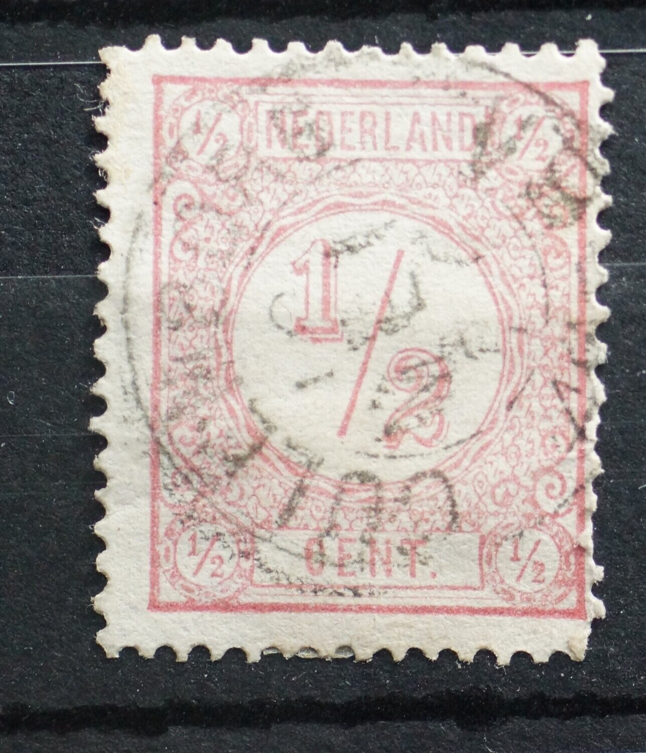 Tweeletter stempel Culemborg op NVPH 30