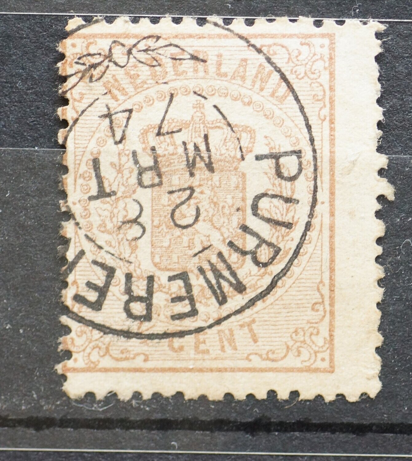 Franco-takje Purmerend op NVPH 13 Franco-takje Purmerend op NVPH 13