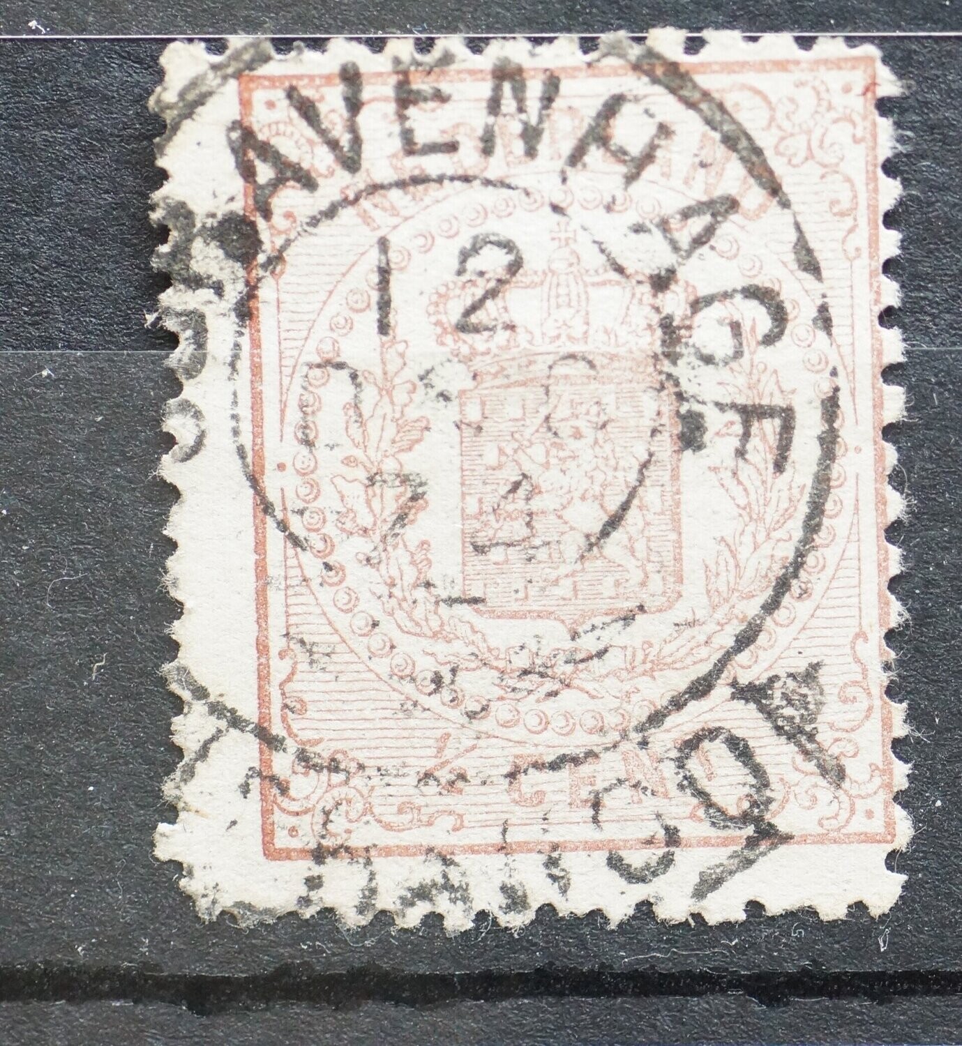 Franco-takje sGravenhage op NVPH 13