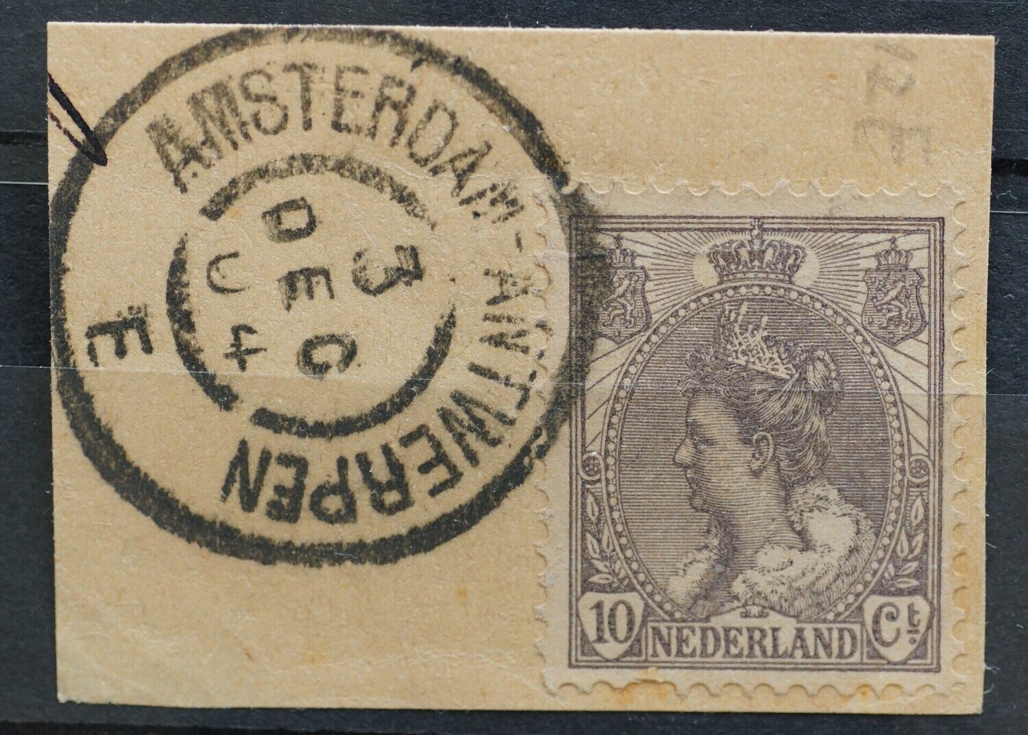 Amsterdam-Antwerpen E op NVPH 62