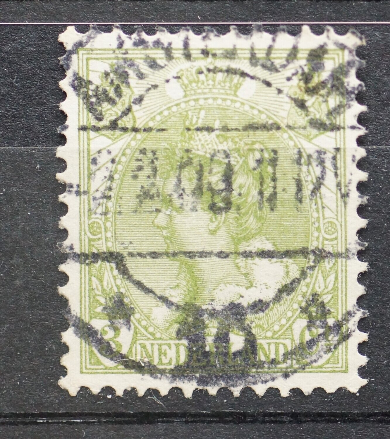 Amsterdam 10 op NVPH 57 Amsterdam 10 op NVPH 57