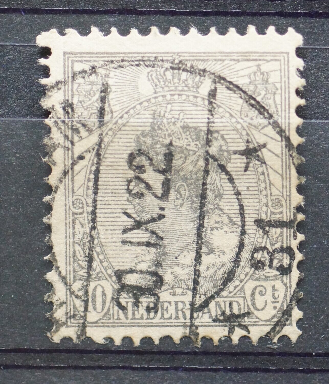 Rotterdam 31 op NVPH 81 - NB zonder uurkarakters! Zeldzaam stempel!