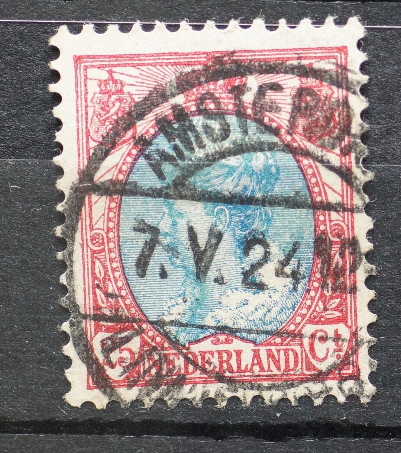 Amsterdam Linnaeusstr. 1 op NVPH 71