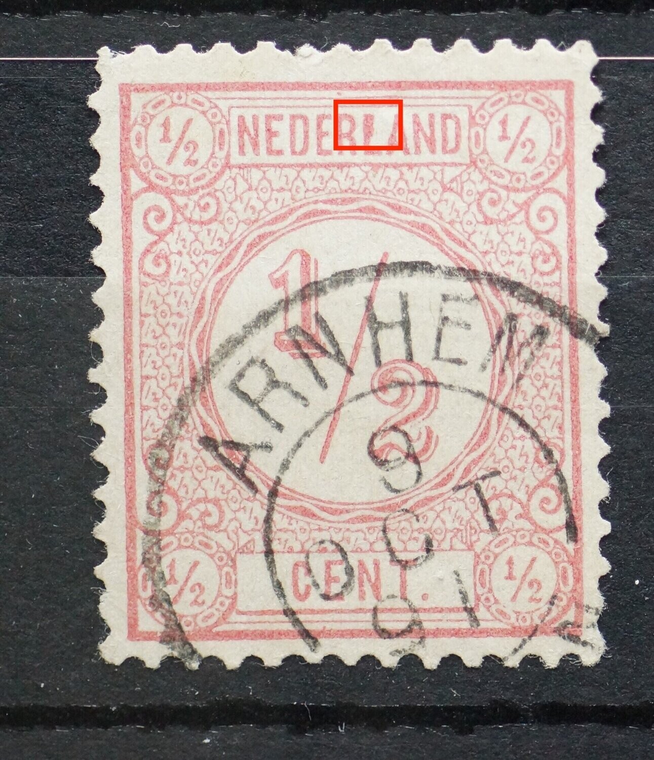 NVPH 30 - dikke L van NEDERLAND