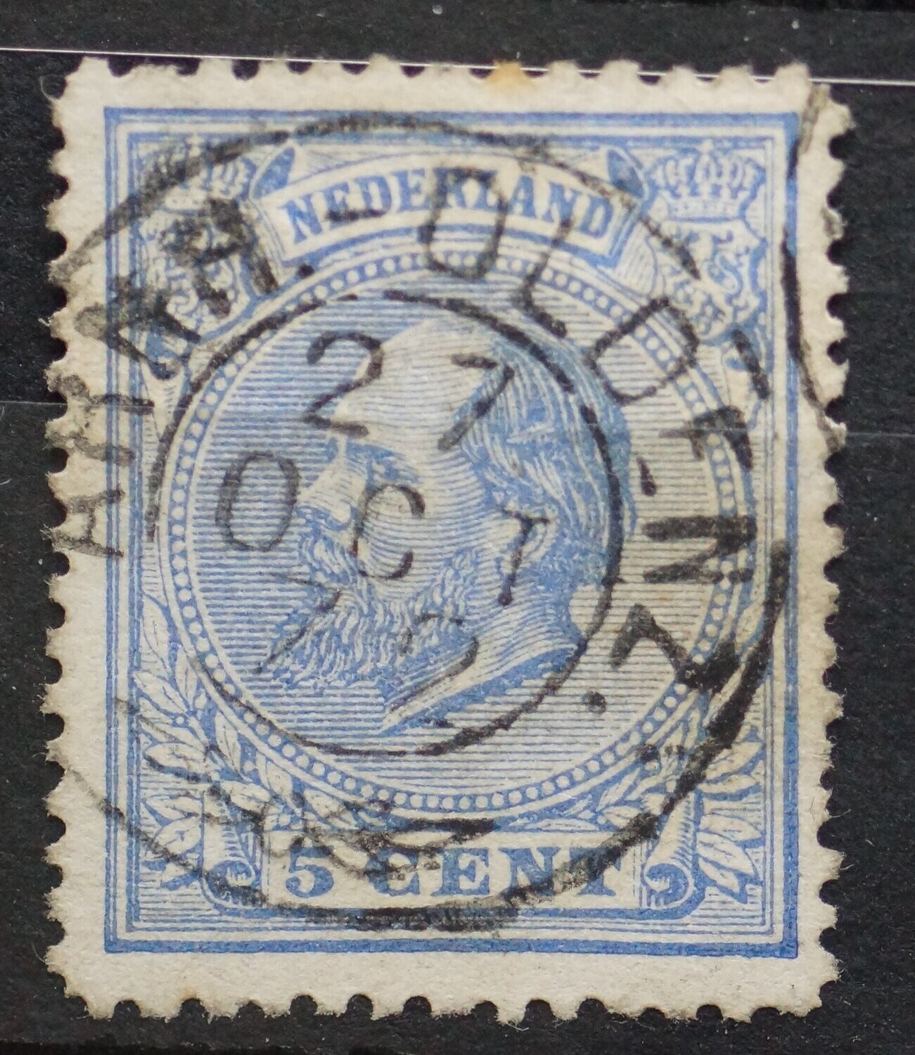 Takjestempel Arnh:-Oldenz: op NVPH 19 Takjestempel Arnh:-Oldenz: op NVPH 19