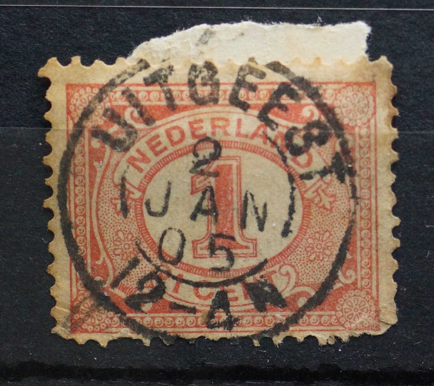 Uitgeest op NVPH 51 (reelijk)