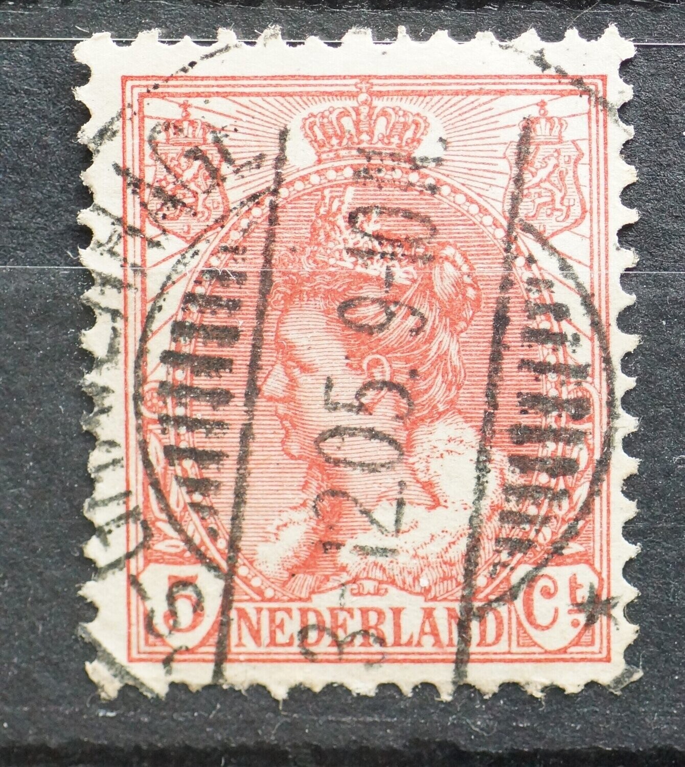 sGravenhage (proefstempel 1905) op NVPH 60