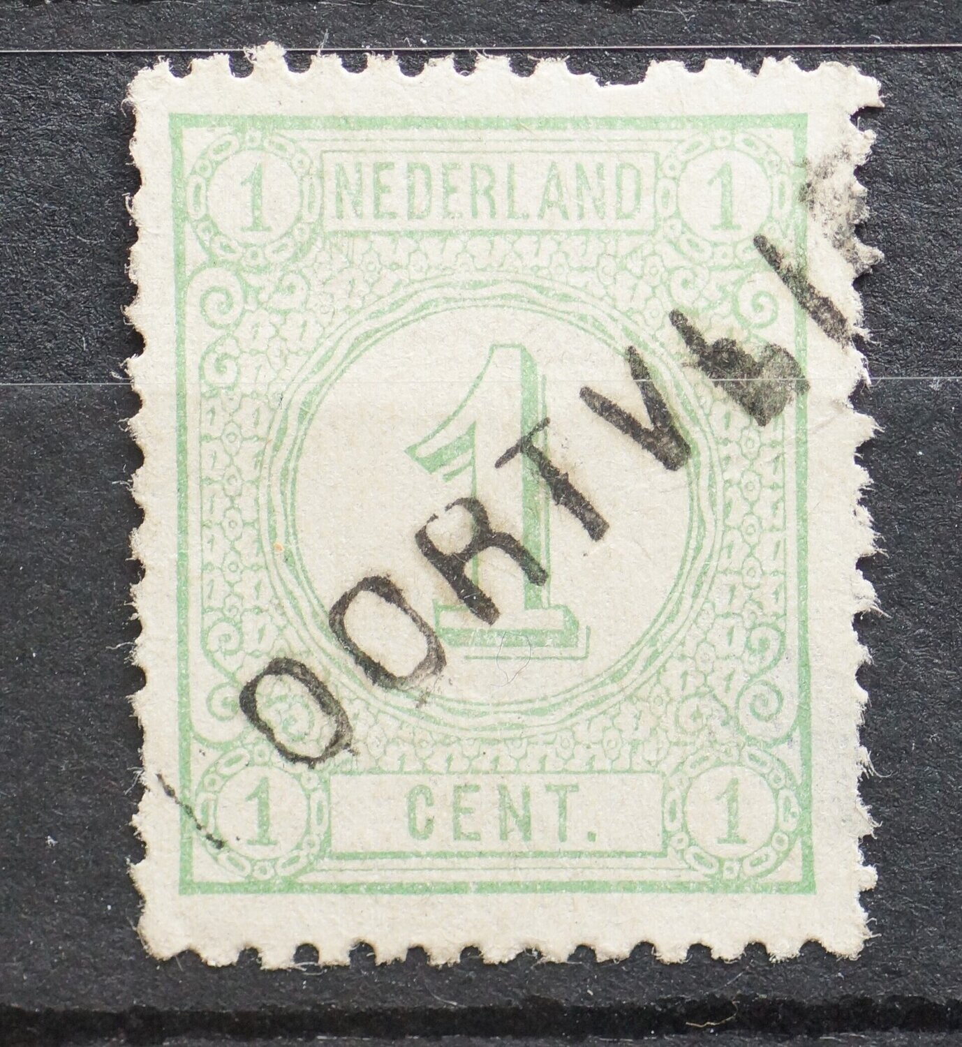 Poortvlie(t) op NVPH 31 (fraai)
