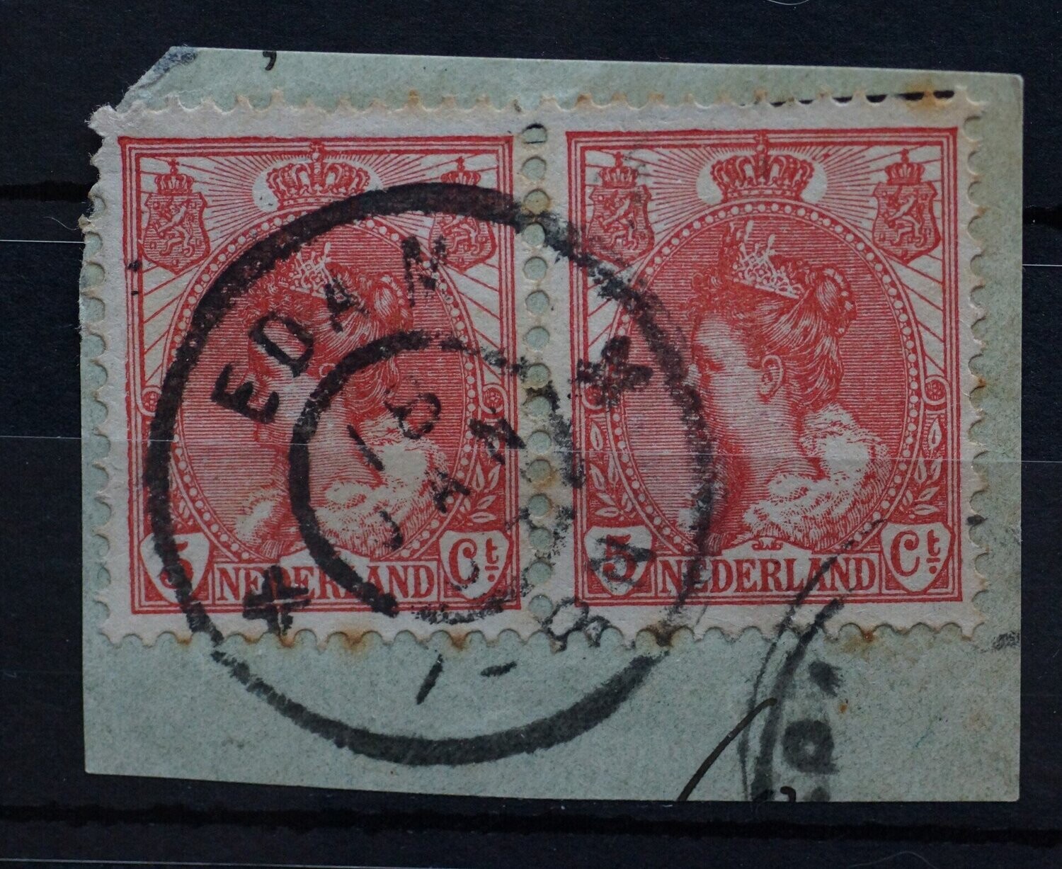 Edam op NVPH 60 (paar)