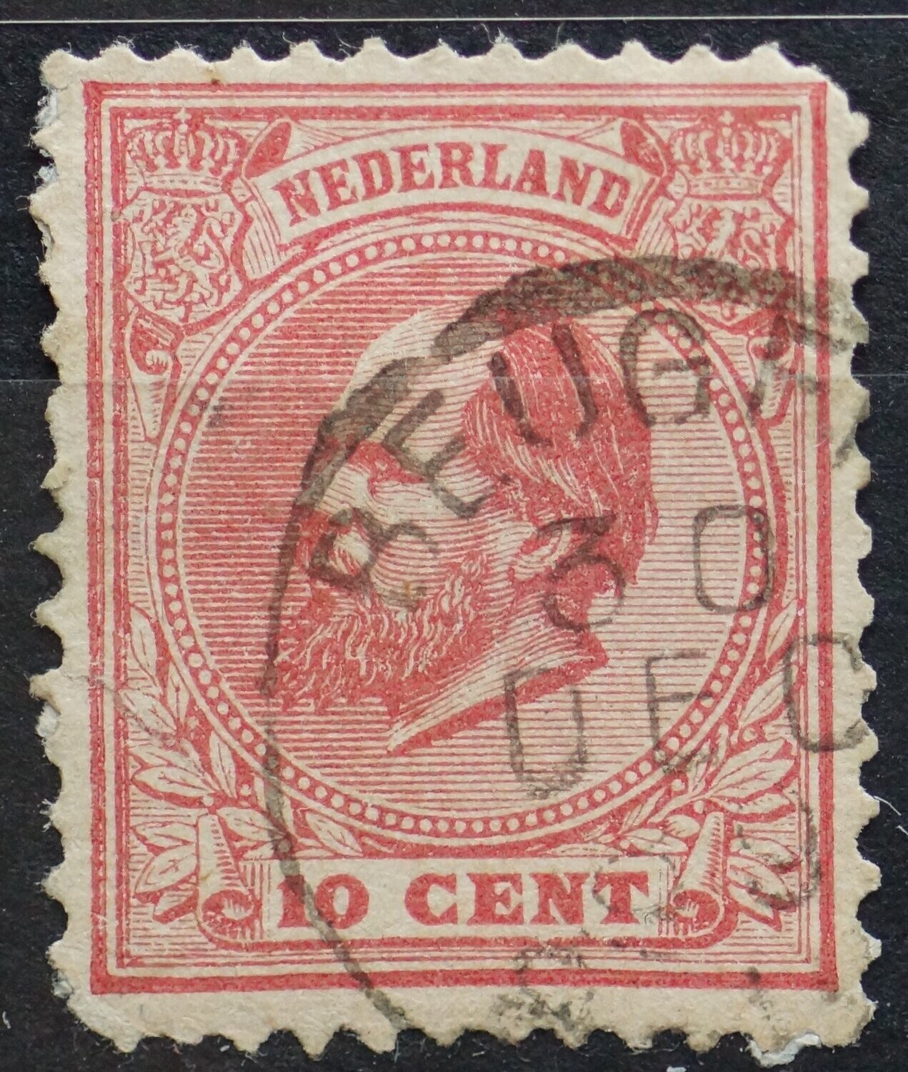 Beugen op NVPH 21 (fraai)