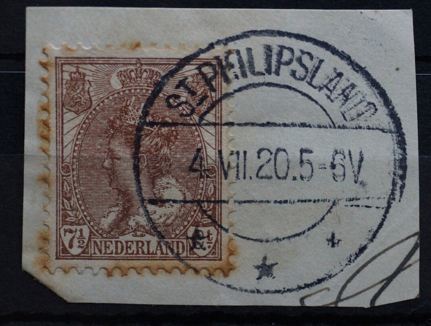 St. Philipsland op NVPH 61 (fraai)
