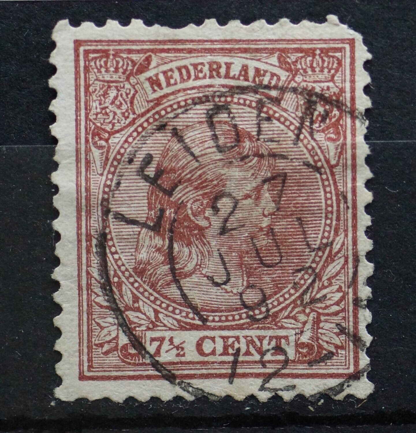 Leiden op NVPH 36 (fraai)